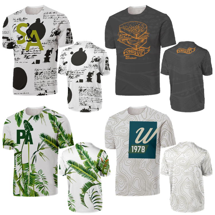 Two Side Full Sublimation On Traditional T-Shirt 5