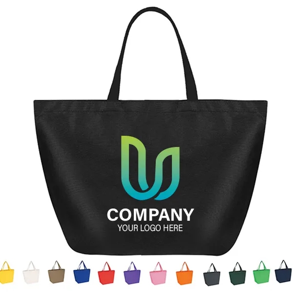 Budget Rpet Non-woven Shopper Tote -20x13x8 1
