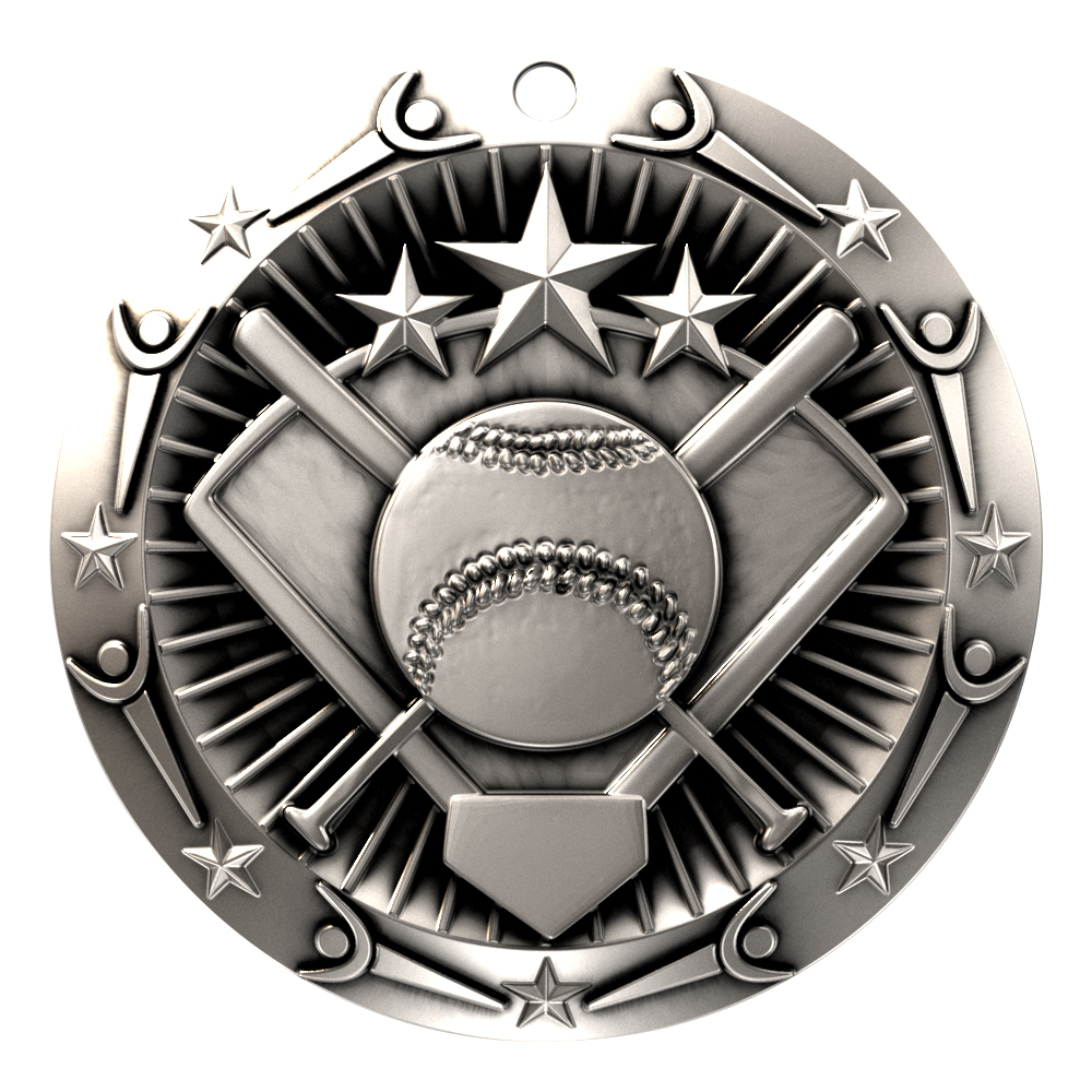 Softball World Class Medallion (3") 3
