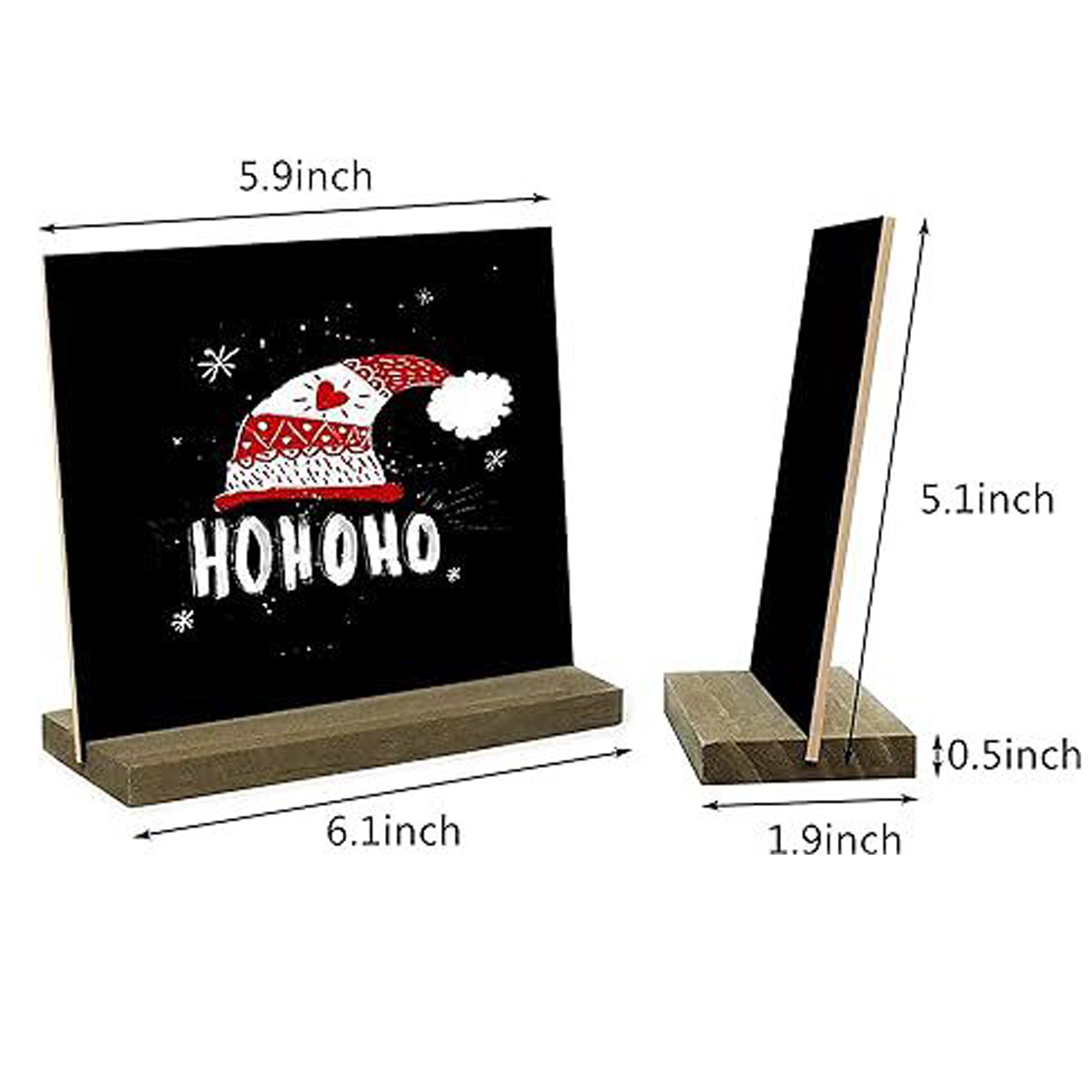 Wood Base Message Chalkboard 4
