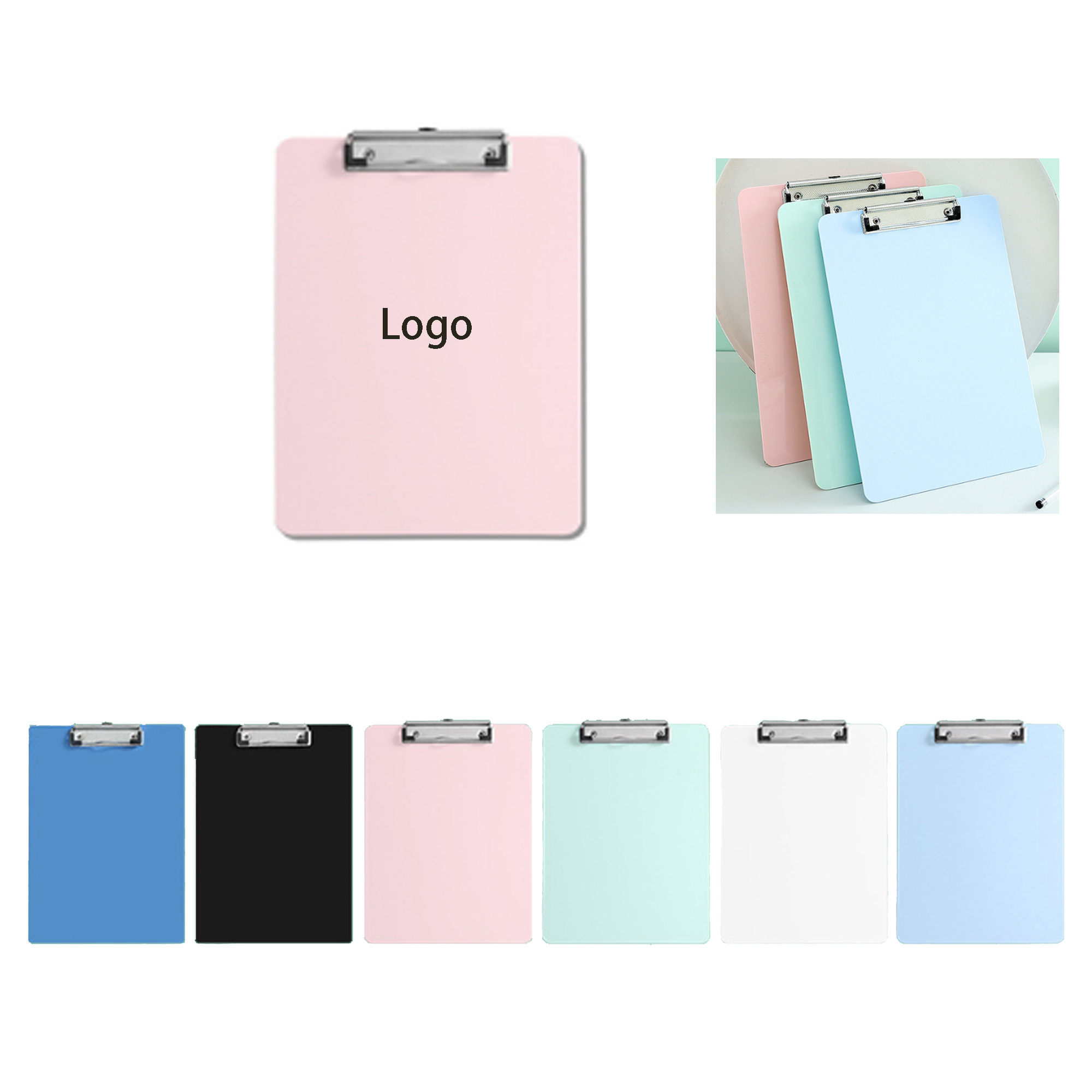 PP A4 Clipboards With Metal Clip 1
