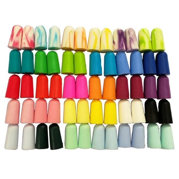 Soft Foam Earplugs in Reusable Case 2