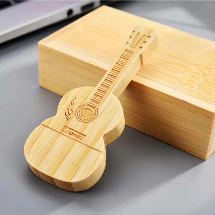 Wooden Guitar Flash Drive 4