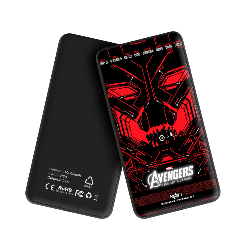 EcoTech Eco-Friendly 10000mAh rPET Wireless Power Bank with Light-Up Logo 6