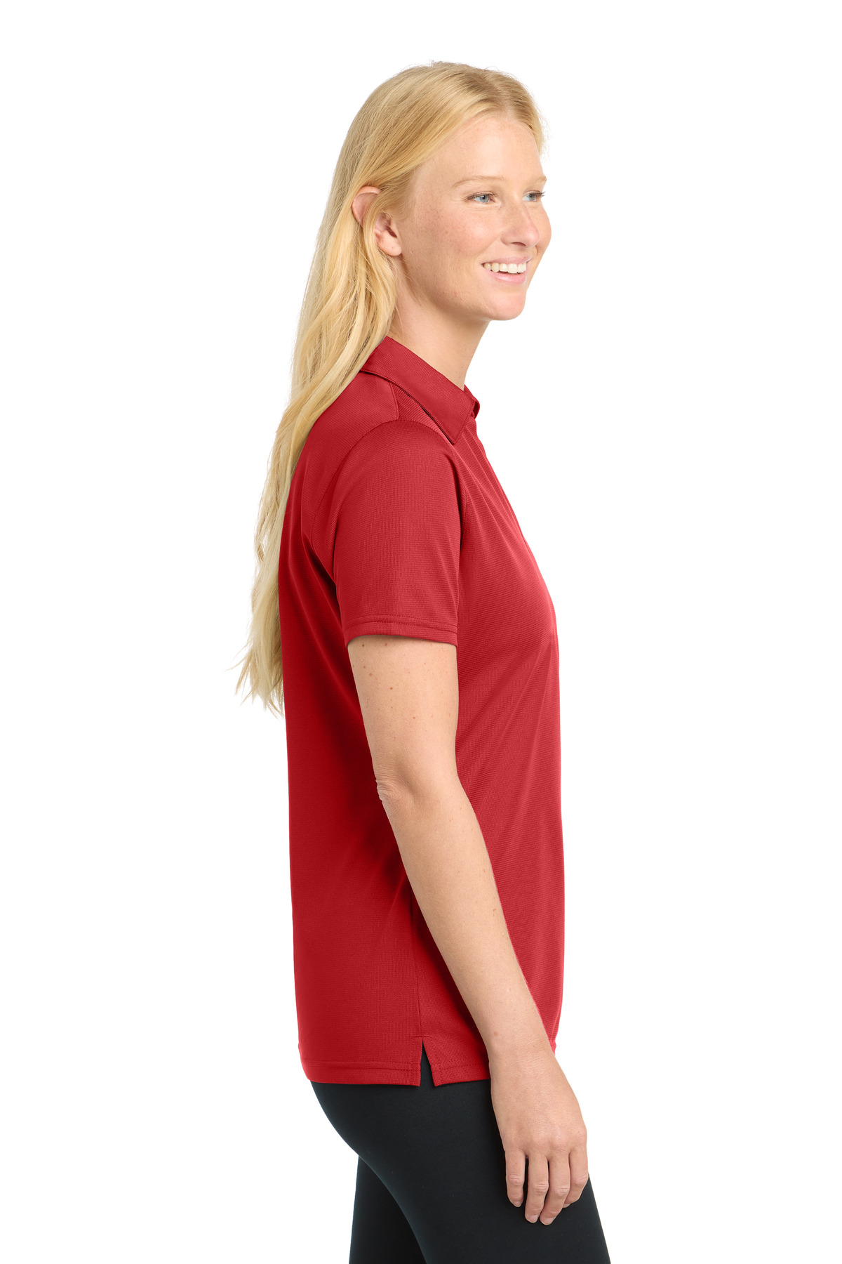 Sport-Tek Women's PosiCharge Active Textured Polo. LST690 38