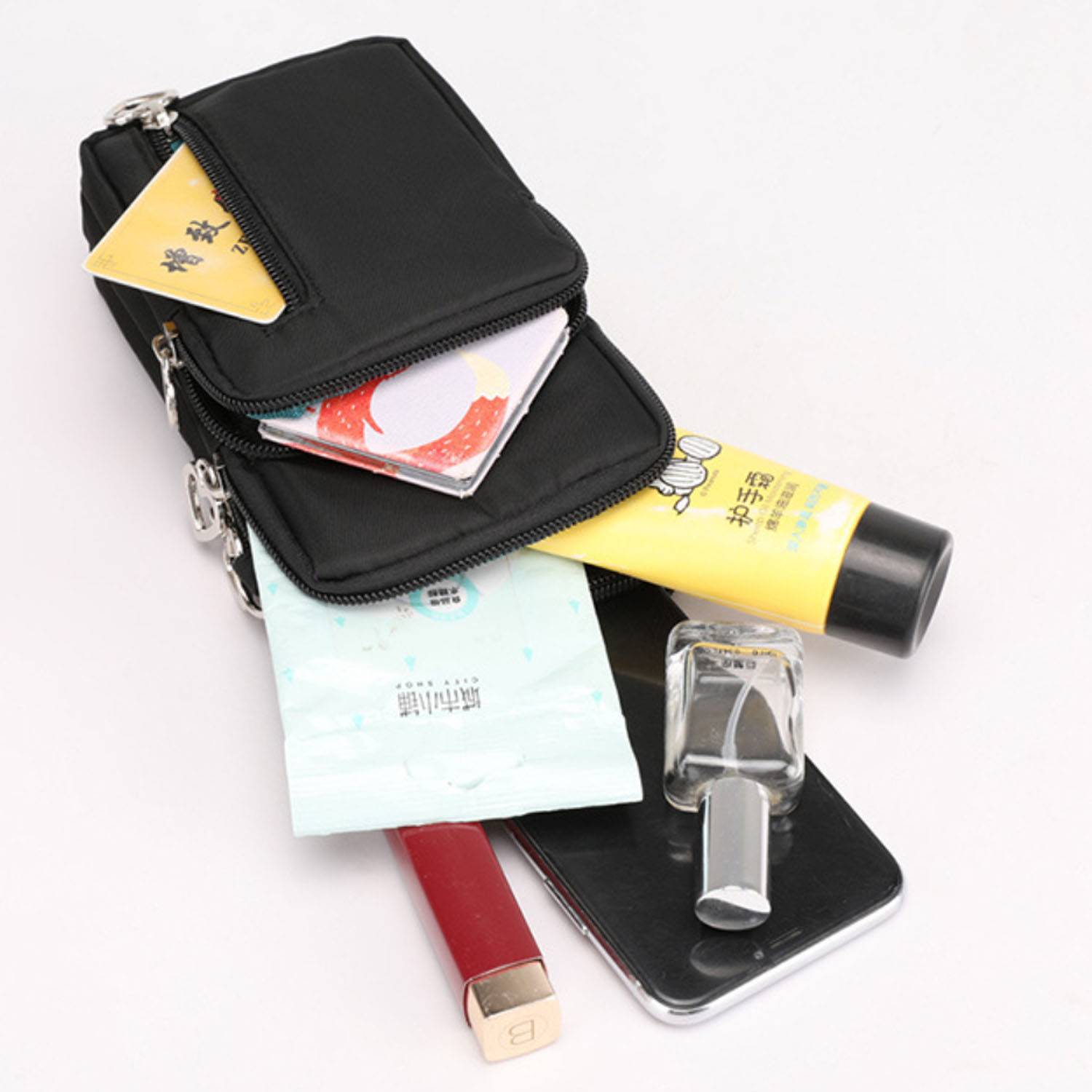 Nylon Mini Phone Crossbody Bag 6