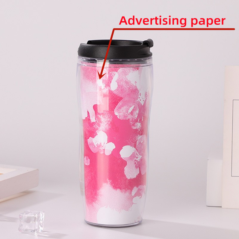Double Wall Plastic Travel Mug 2