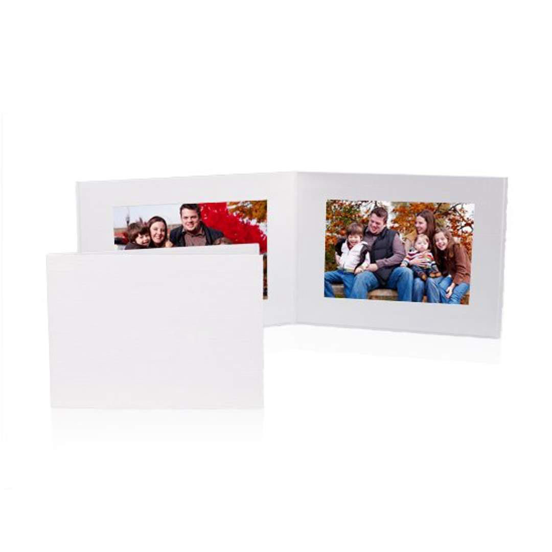 Perkins Double Folder - White 10
