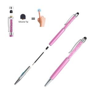 Metal Pen With Rainbow Diamonds 9