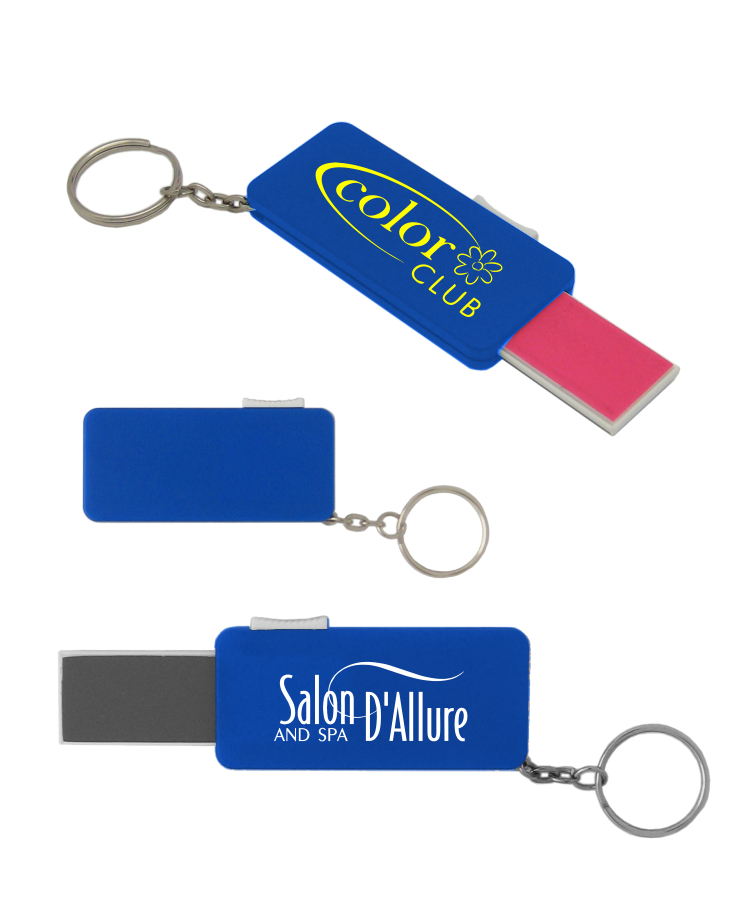 Emery Board Keychain 1
