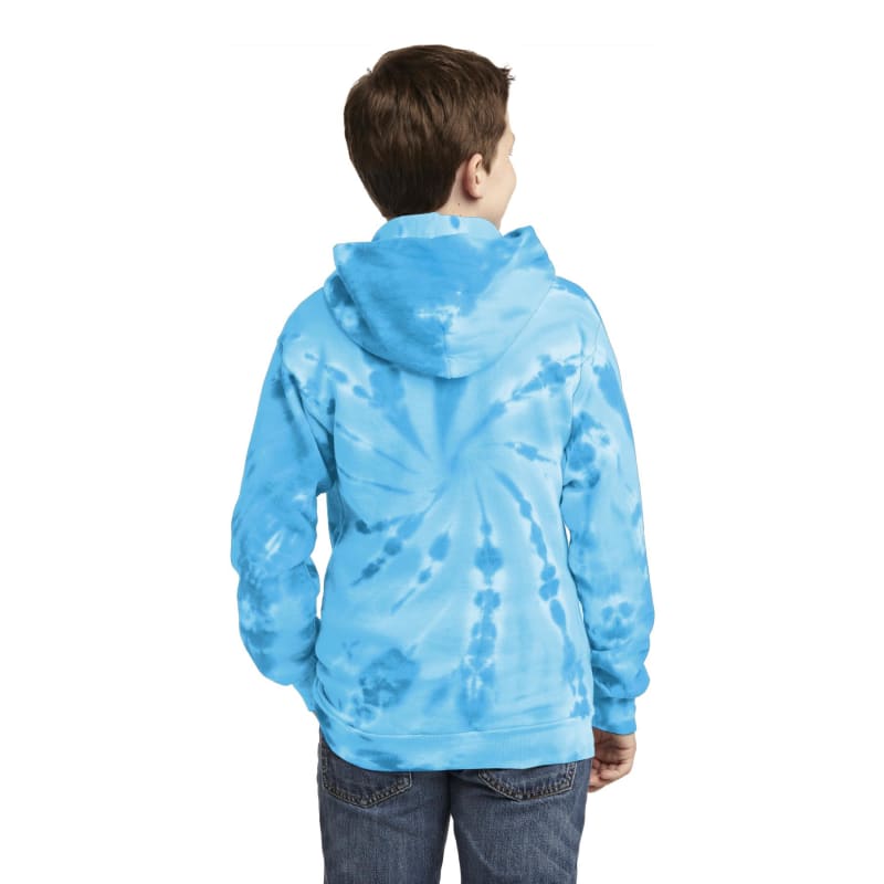 Port & Company Youth Tie-Dye Pullover Hooded Sweatshirt. 40