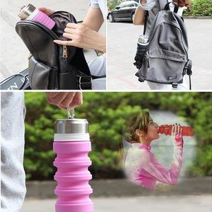 Stretchable Collapsible Sport Bottle 7