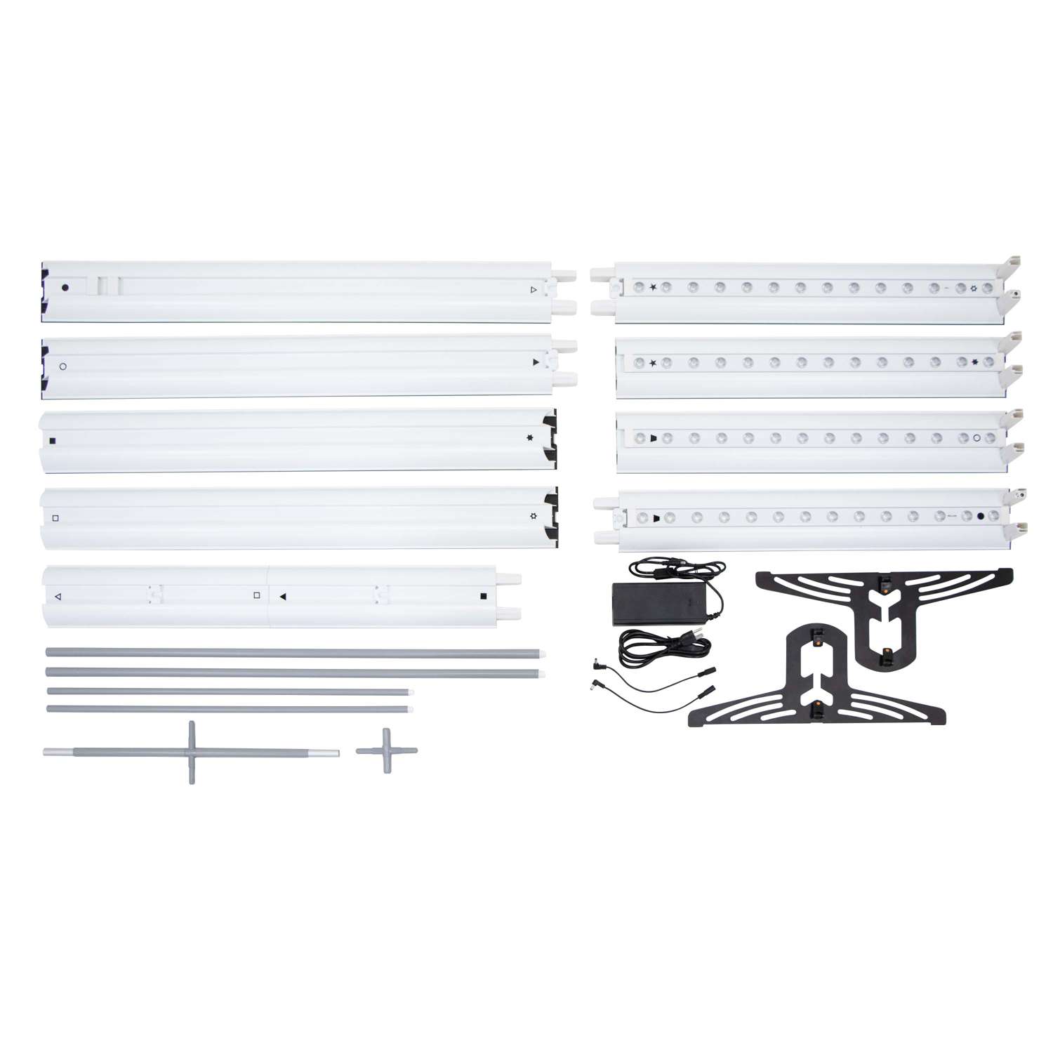 5'W x 6.5'H & 8'H Astra Wall Hardware 4