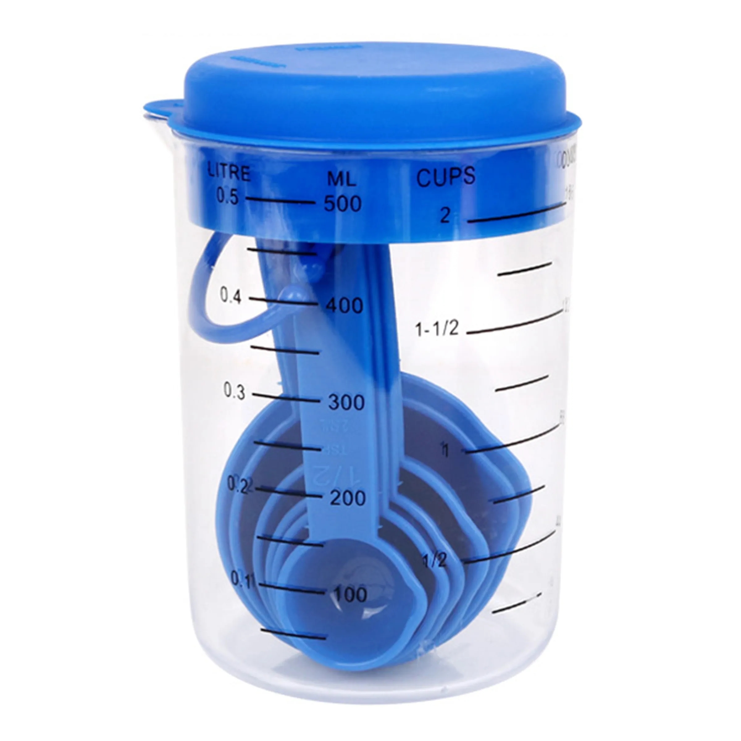 Polypropylene Measuring Spoon And Cup Set 2