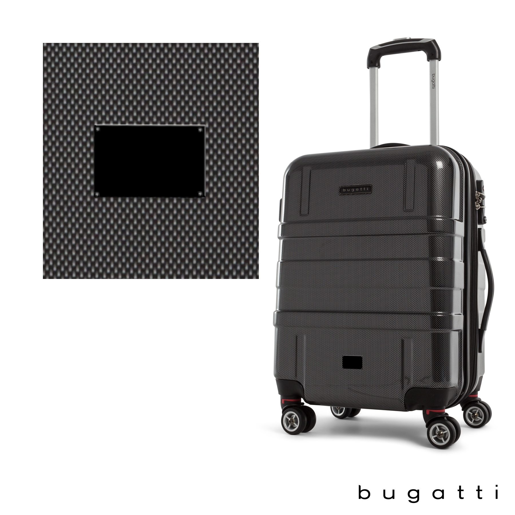 Bugatti Budapest Carry-On Rolling Bag 5