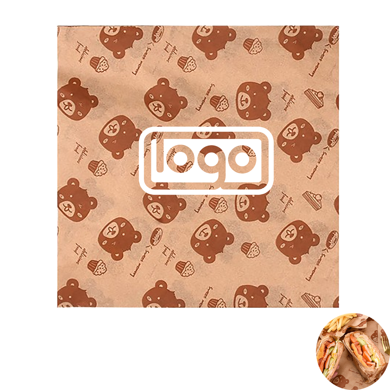 Food Wrapper Paper Oil Proof 10