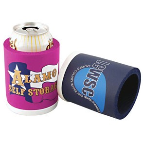 Chiller Foam Beverage Insulator, custom koozie with logo imprint 2