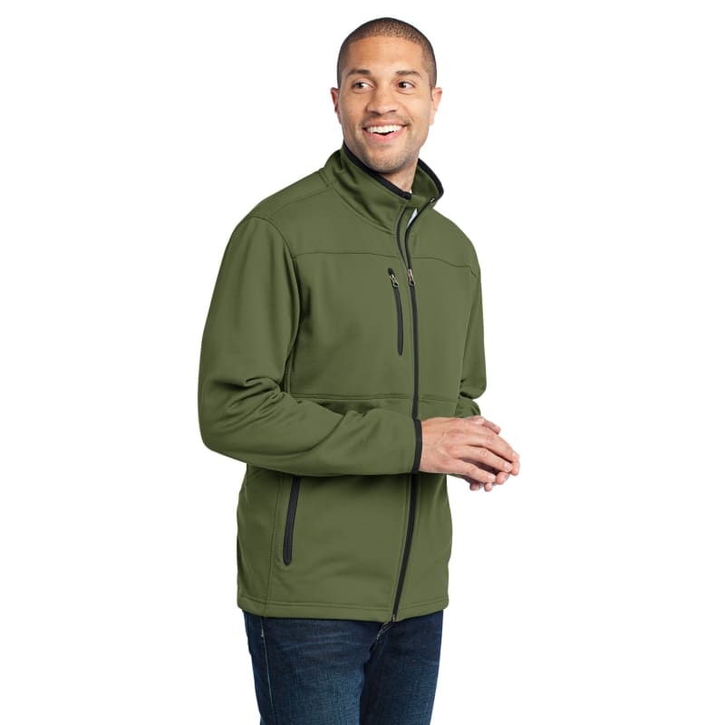 Port Authority Pique Fleece Jacket. 23