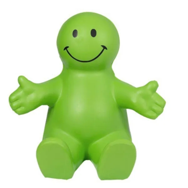 Squeezable Smile Face Stress Relief Ball Phone Holder 2