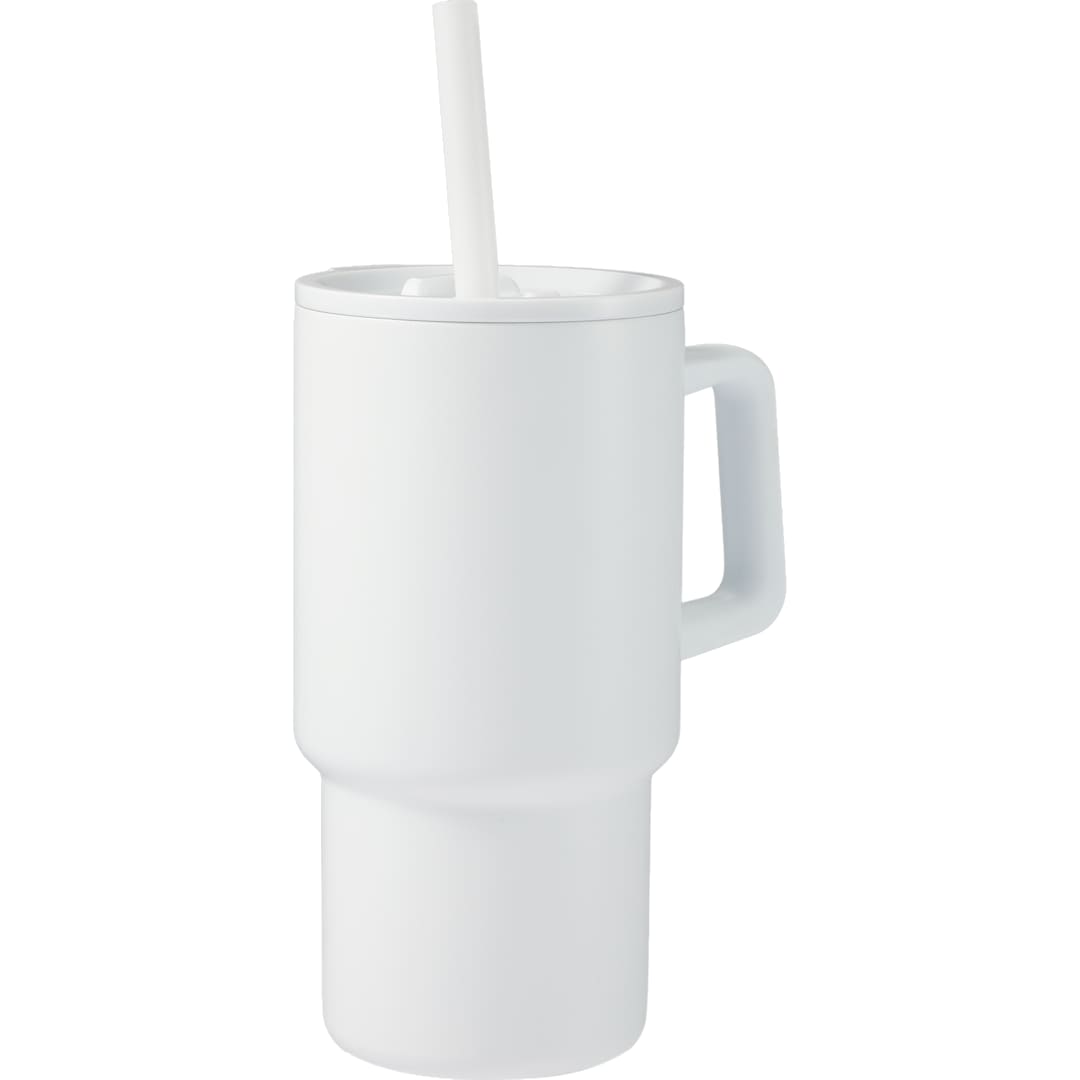 Summit 18oz Recycled Vacuum Insulated Mug w/ Straw 60
