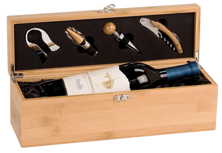 Regents Bamboo Wine Box 2