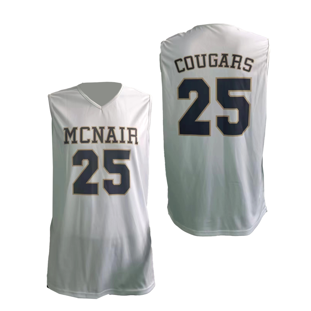 Men's V-Neck Pinhole Mesh Volleyball Jersey 2