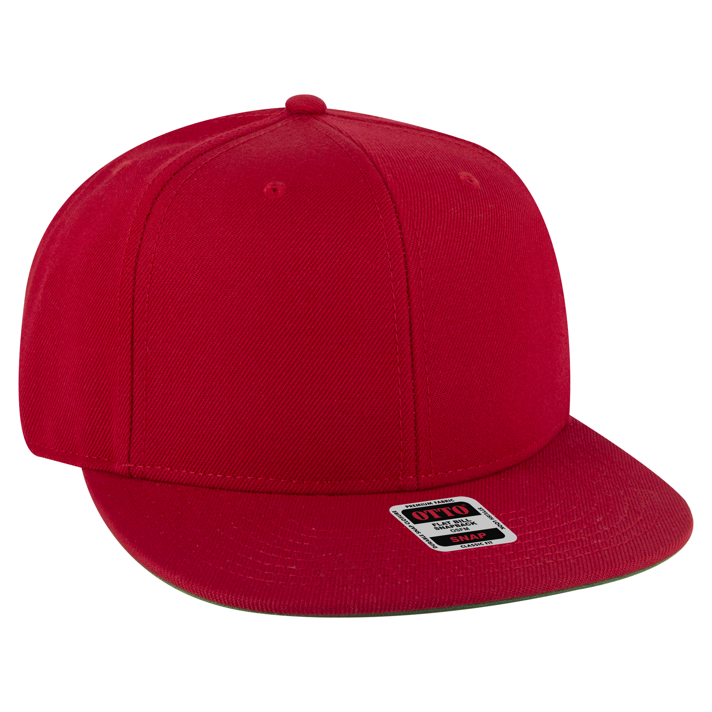 OTTO CAP® OTTO SNAP 6 Panel Pro Style Snapback Hat 4
