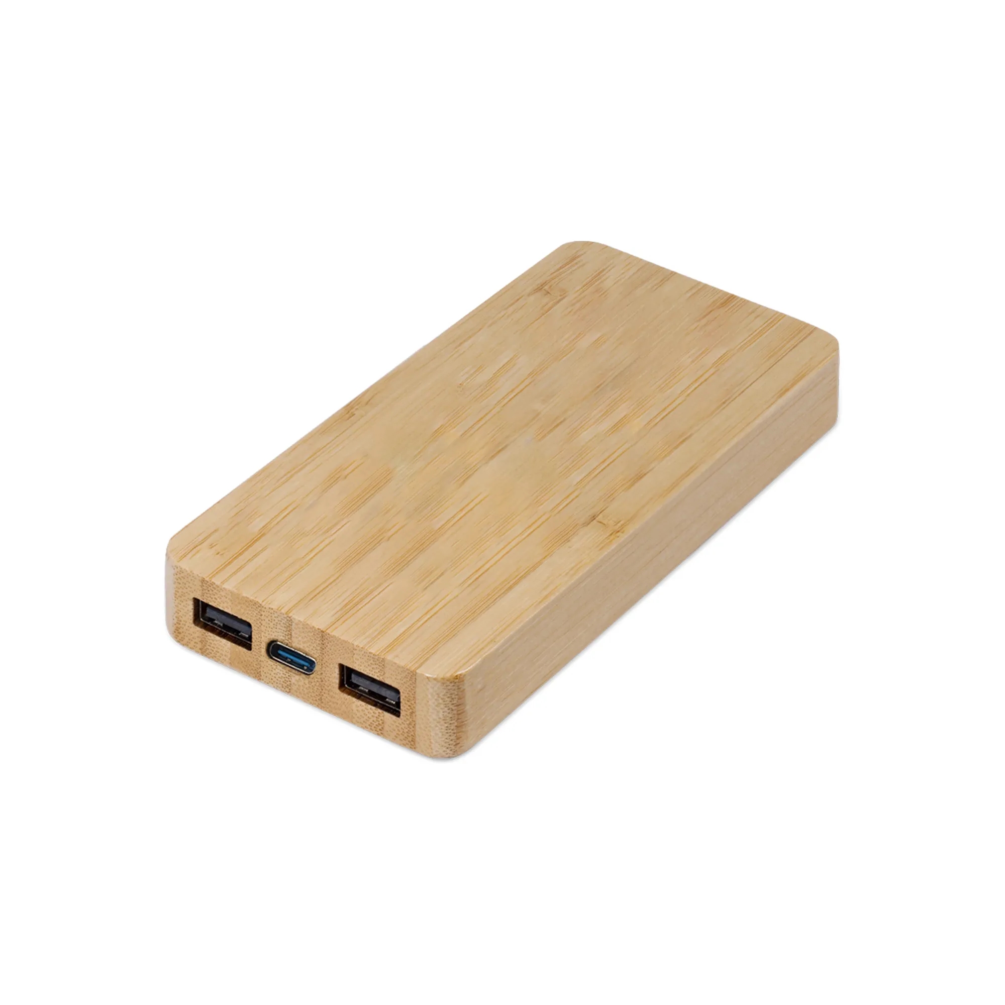 Hayes Bamboo Wireless Powerbank 10,000mAh 5