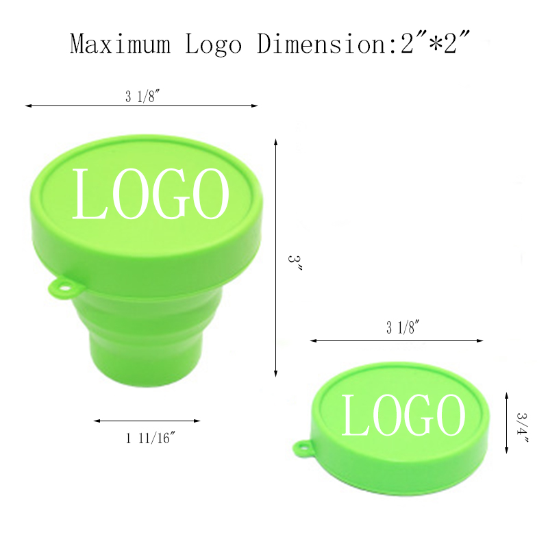 Portable Silicone Retractable Folding Cup 5