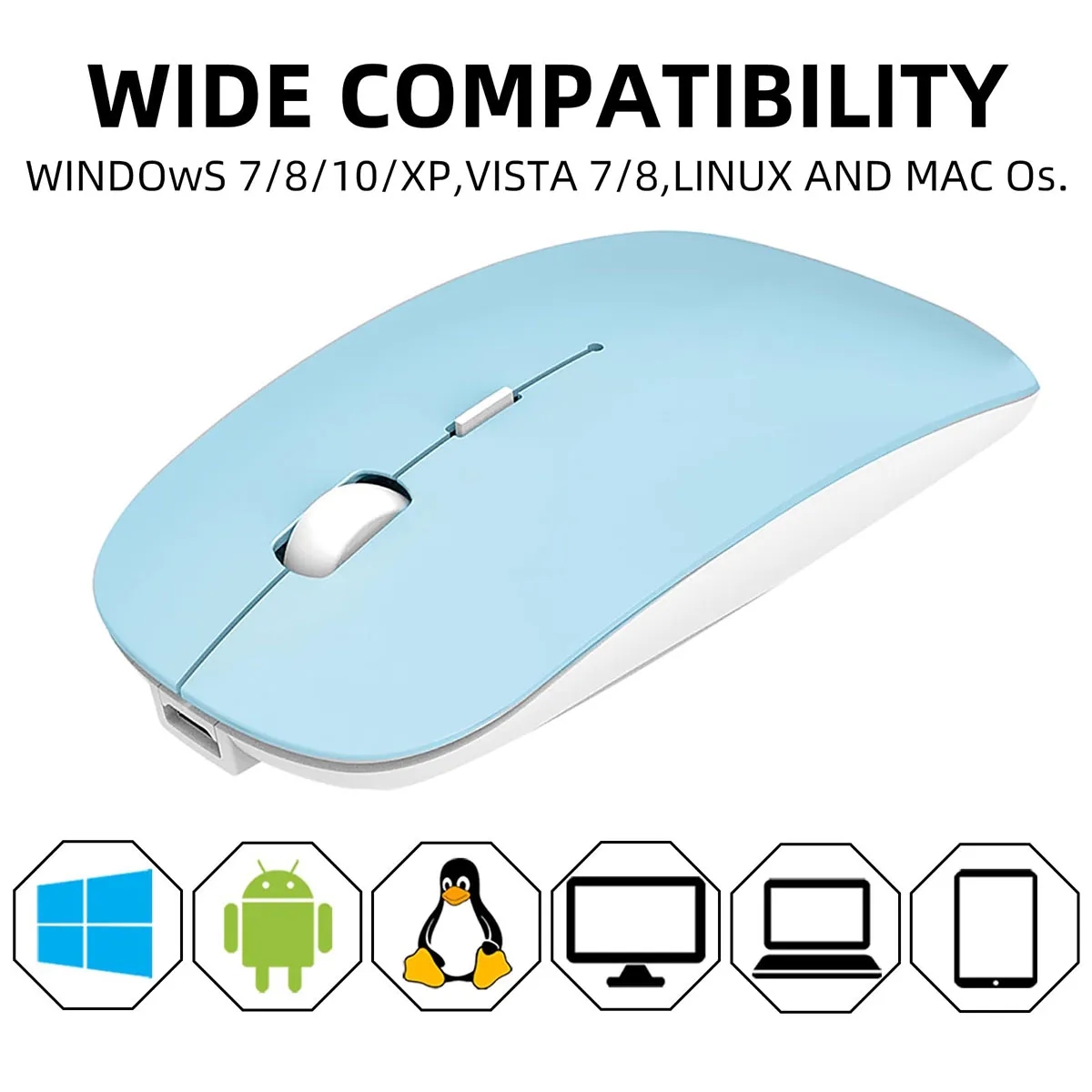 Rechargeable Wireless Bluetooth Mouse 1