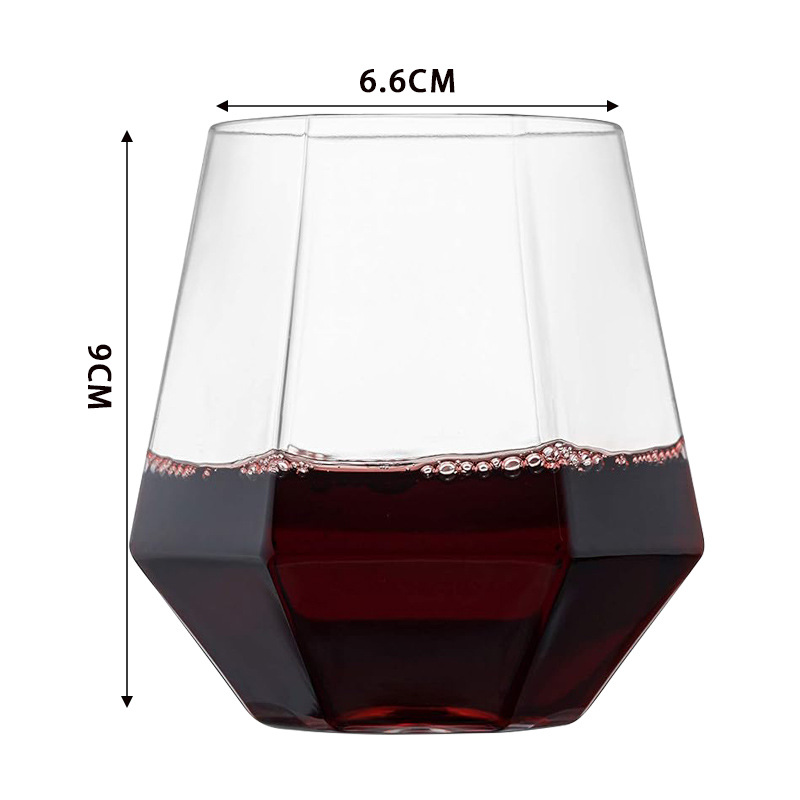 12Oz Plastic Wine Glasses 3