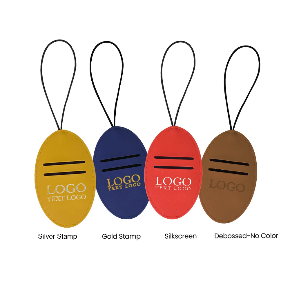 Vegan Leather Luggage Tags 4