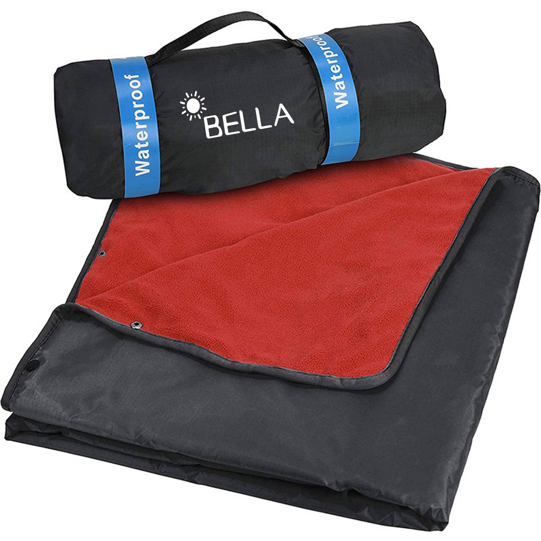 Polyester Multifunctional outdoor windproof with cap blanket 2