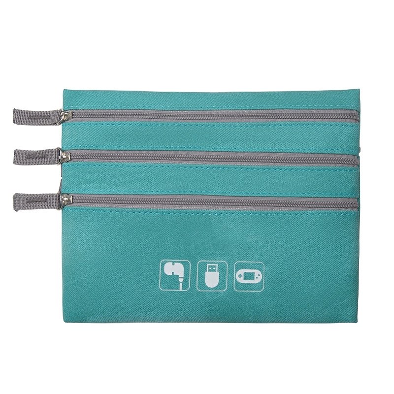 Cable Earbud Travel Organizer Pouch & Phone Flash Disk Bag 9