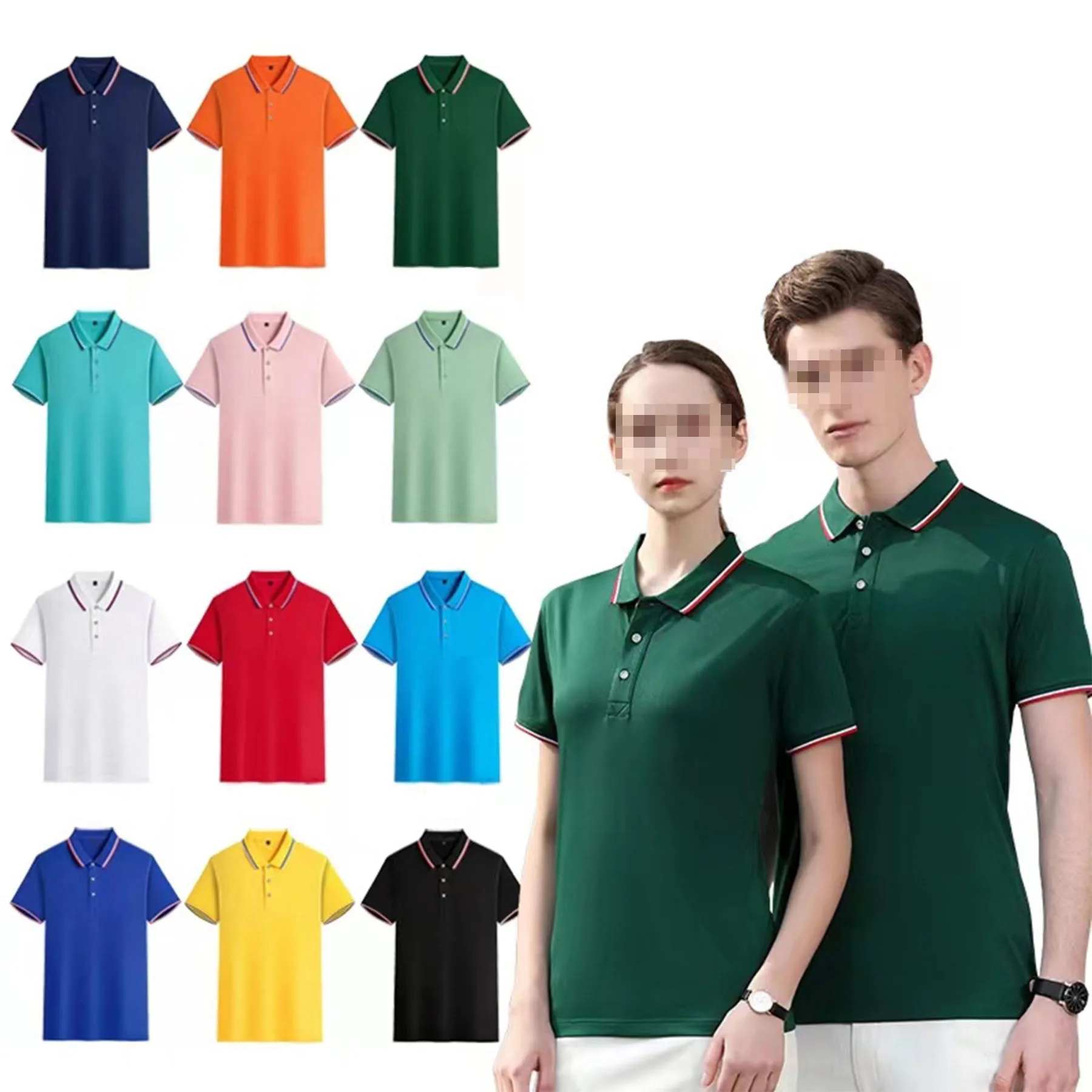 Unisex Polo Shirts with Moisture-Wicking 13