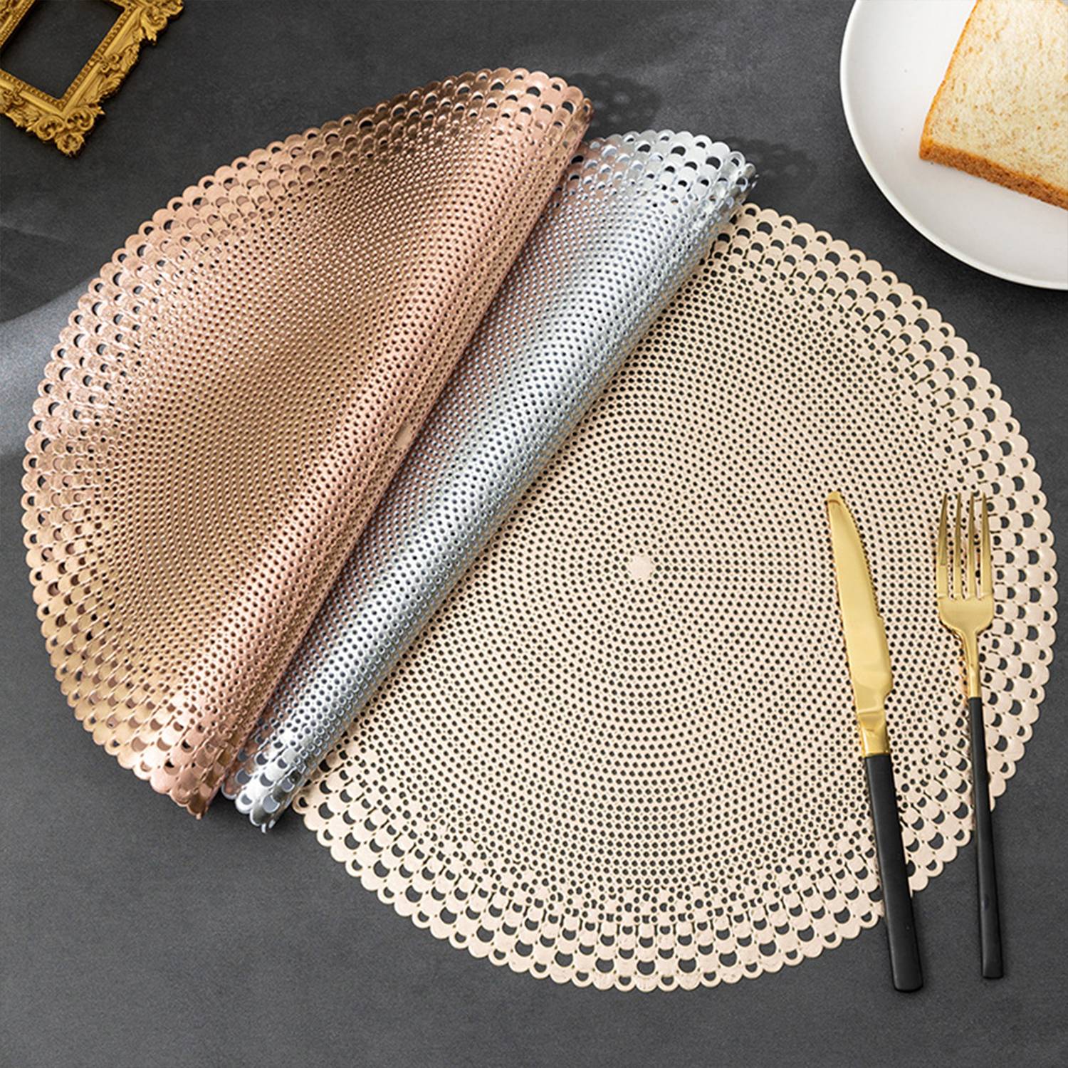 Western Placemat Openwork Insulation Mat 5