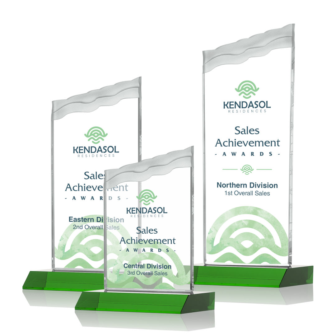 Oakwood VividPrint™ Award - Green 5