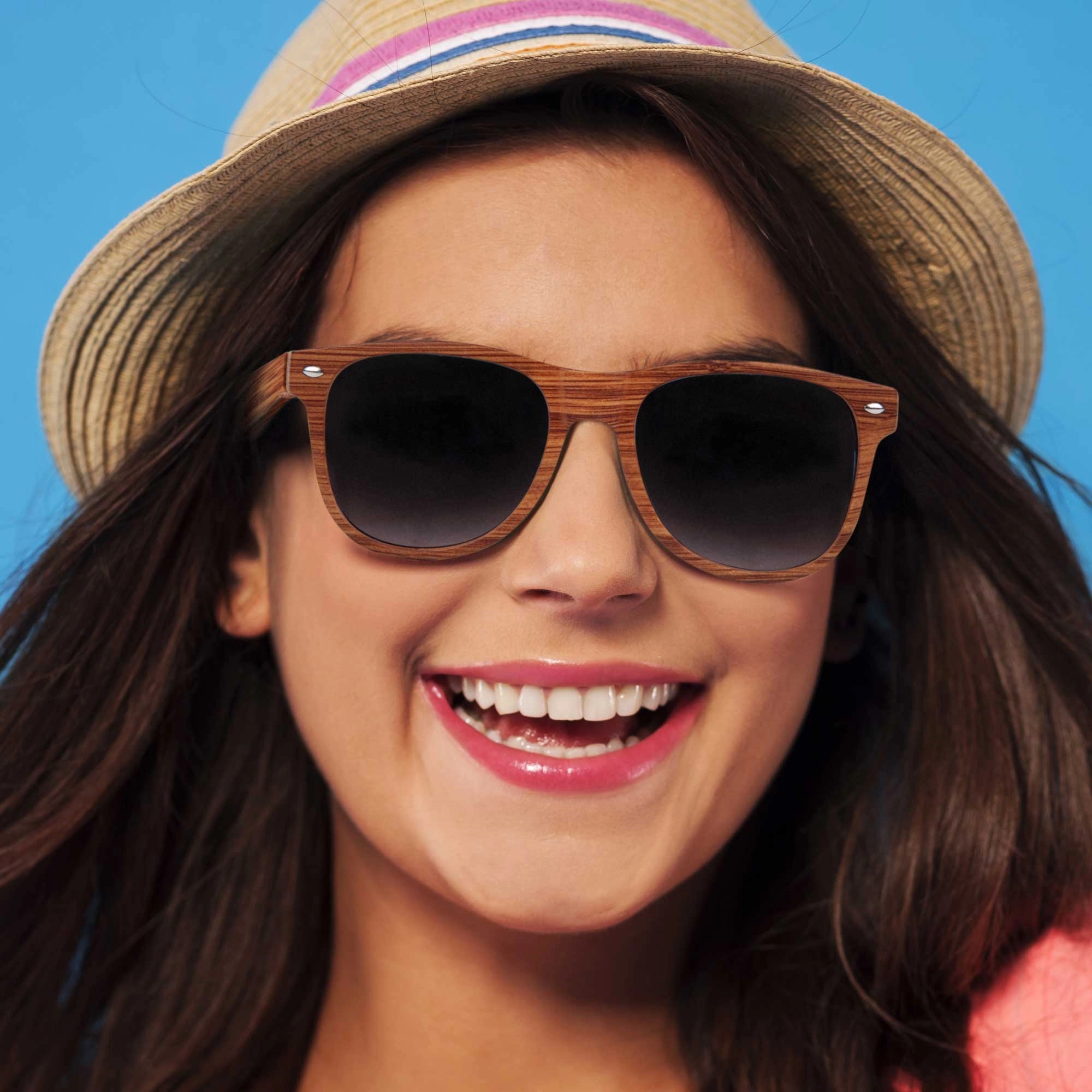 Kalani Rainbow/Wood Sunglasses 9