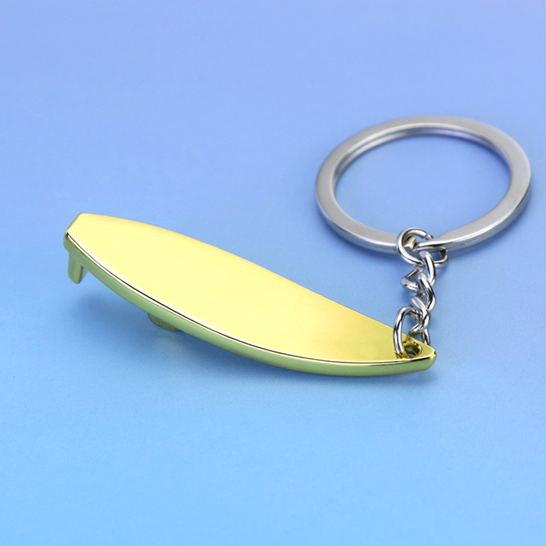 Surfboard-Shaped Keychain 5