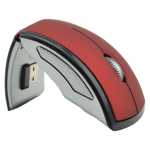 Curved Wireless Optical Mouse with USB Receiver 6