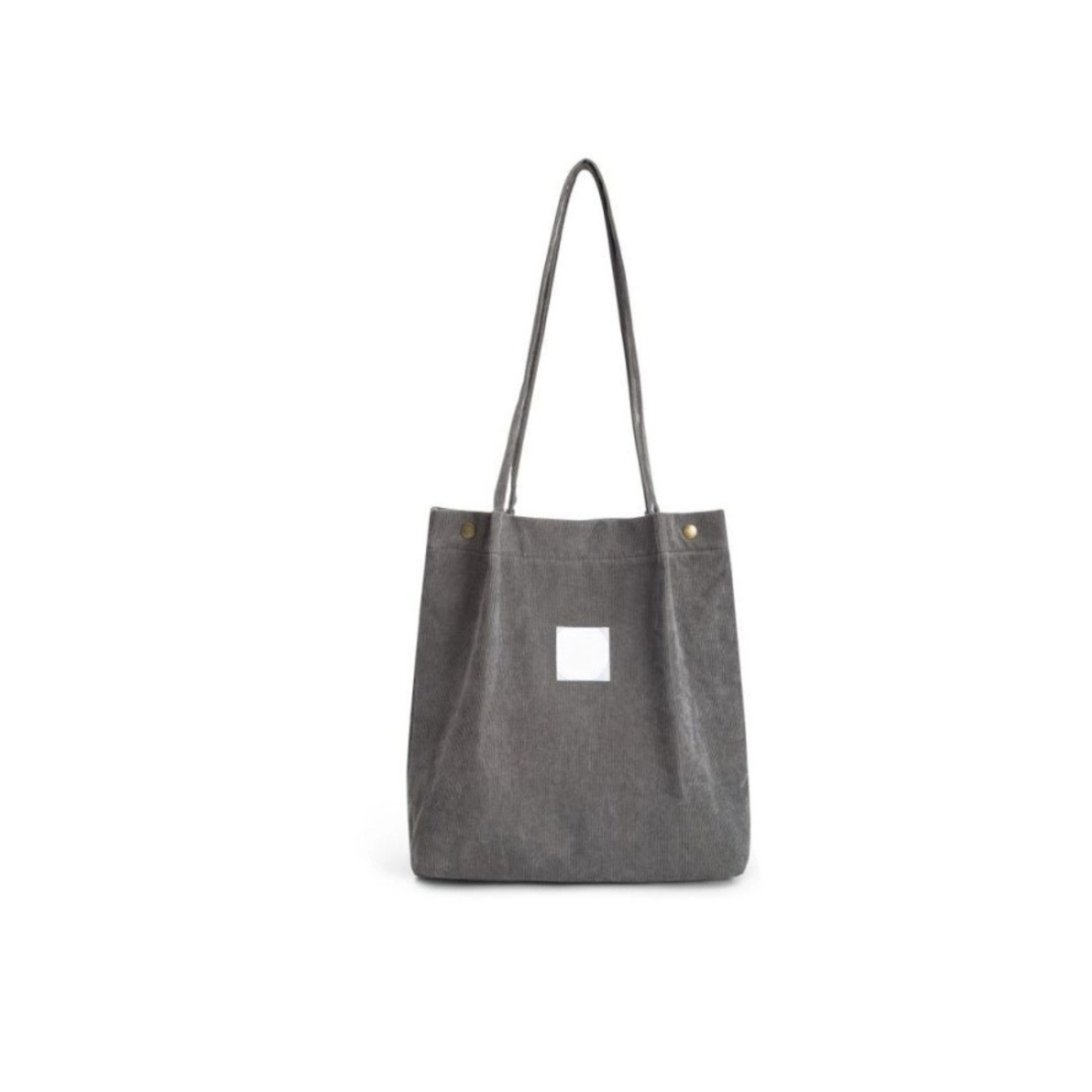 Inner Pocket Corduroy Tote Bag, custom tote bag with logo imprint 5