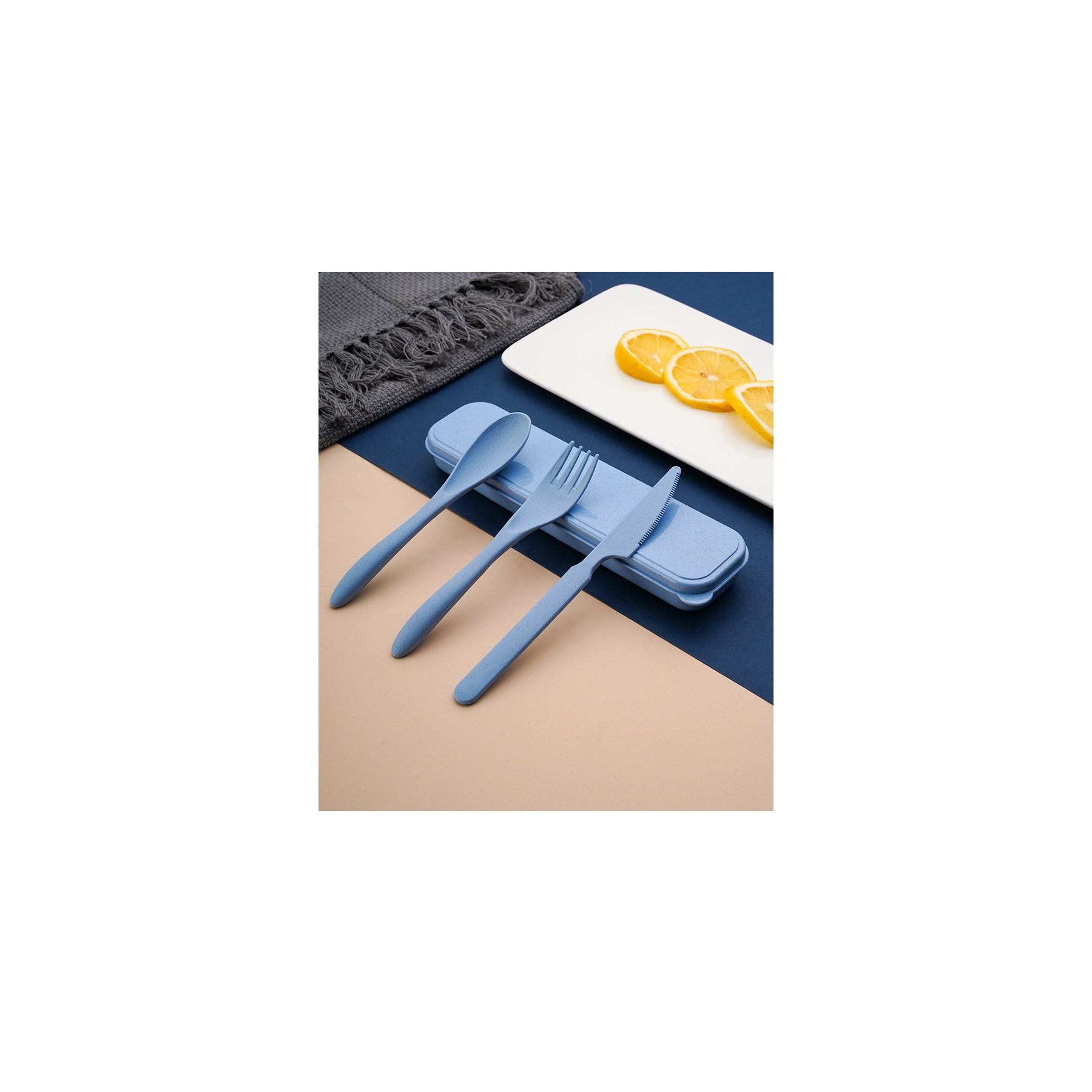 Wheat Straw Cutlery Set 2