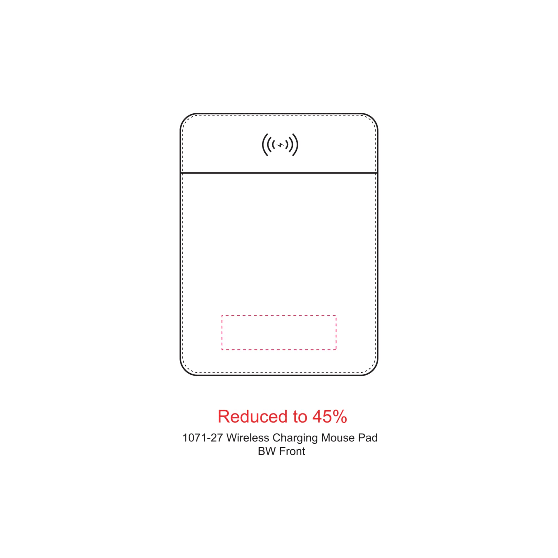 Wireless Charging Mouse Pad 2