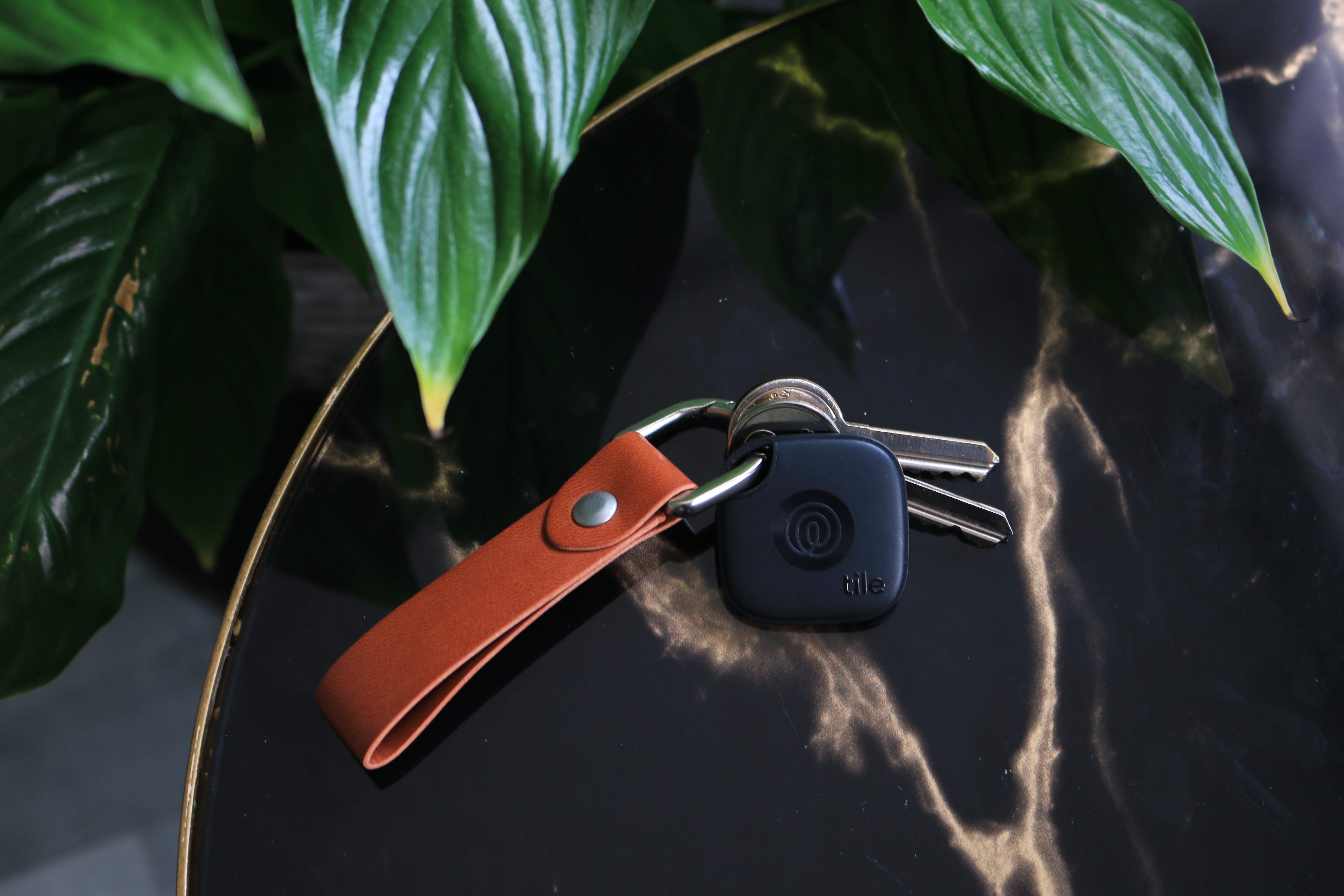 New Tile Mate with Vegan Leather Key Fob 37