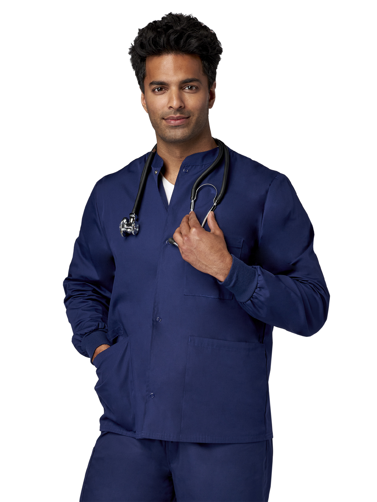 Fundamentals - Unisex 4-Pocket Snap Front Jacket 28