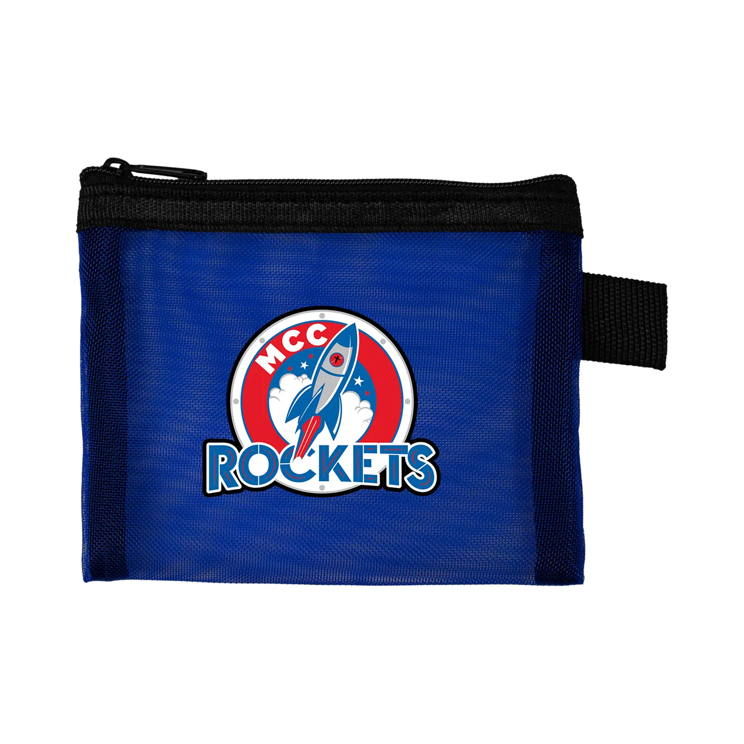 Recycled Mesh Zip Pouch 15