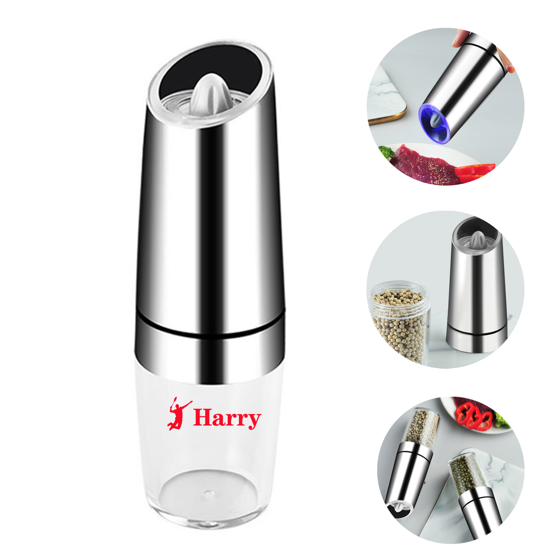 Gravity Electric Pepper and Salt Grinder 1
