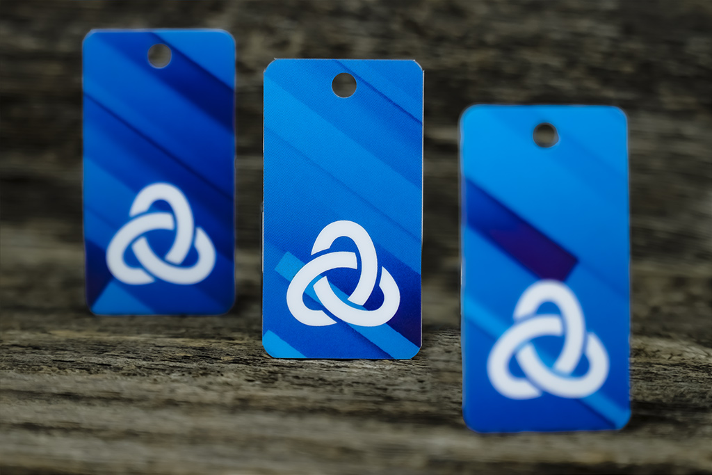 Plastic Key Tags 2