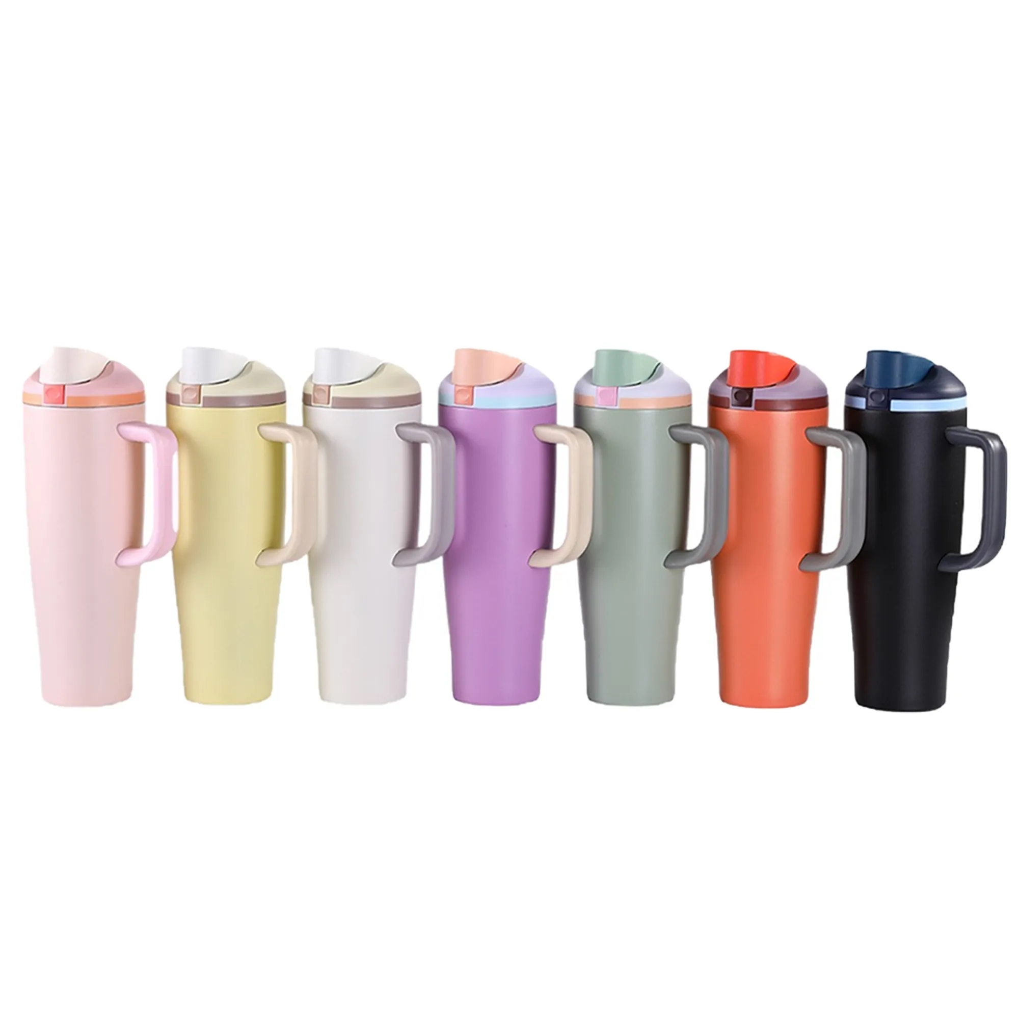 40oz Stainless Steel Tumbler Handle Bottle 5