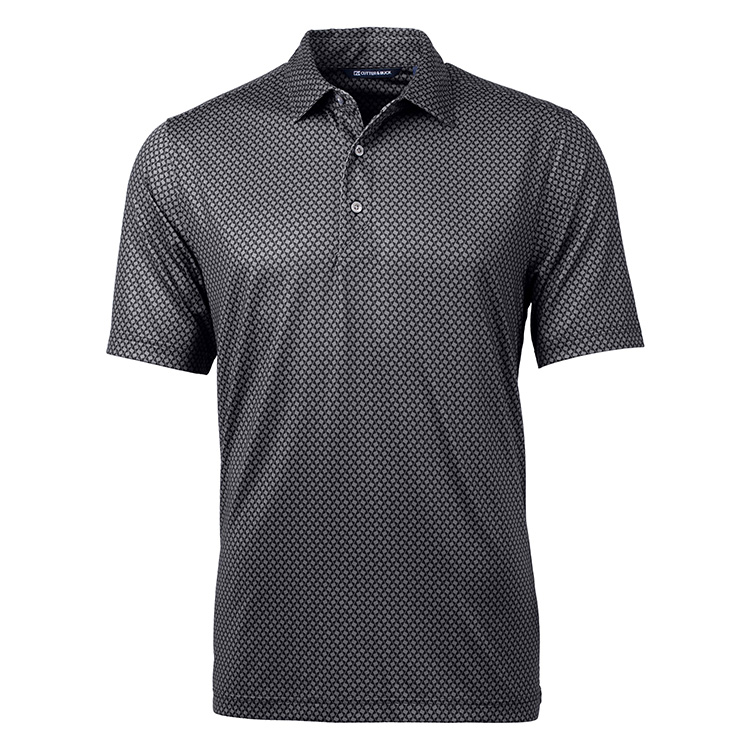 Cutter and Buck Pike Banner Print Stretch Polo 6